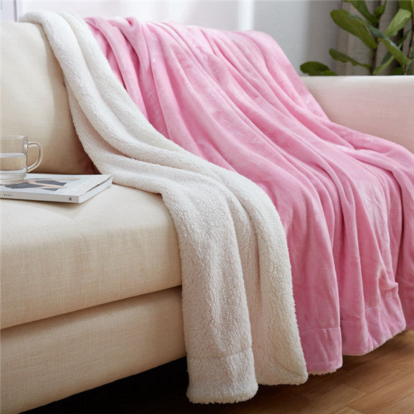 Elegant Lambskin Blanket
