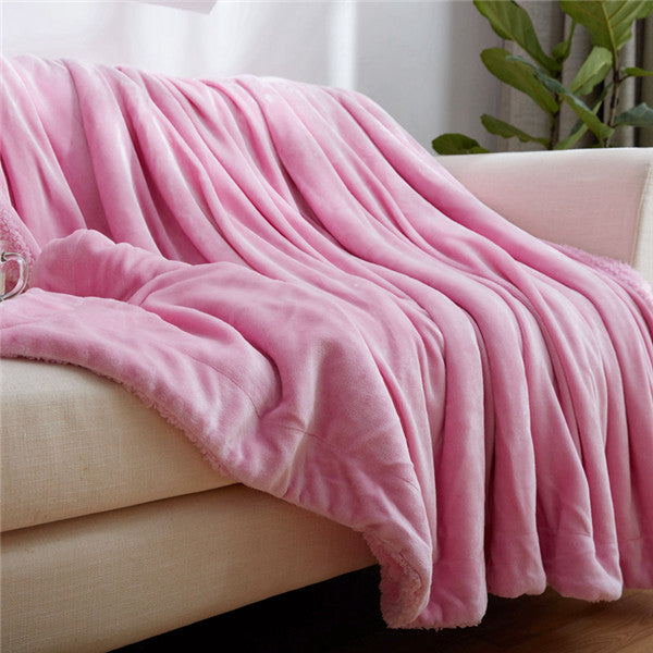 Elegant Lambskin Blanket